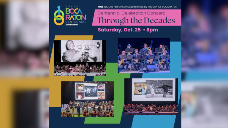 Encore Centennial Concert Brings Boca Raton’s Story to Life Through Music and Memories